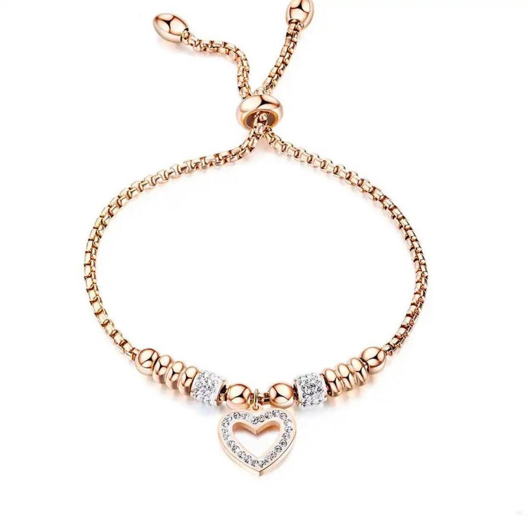 Pulsera Panda Corazón