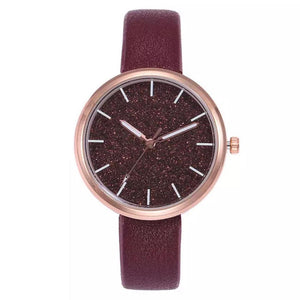 Reloj glow guinda