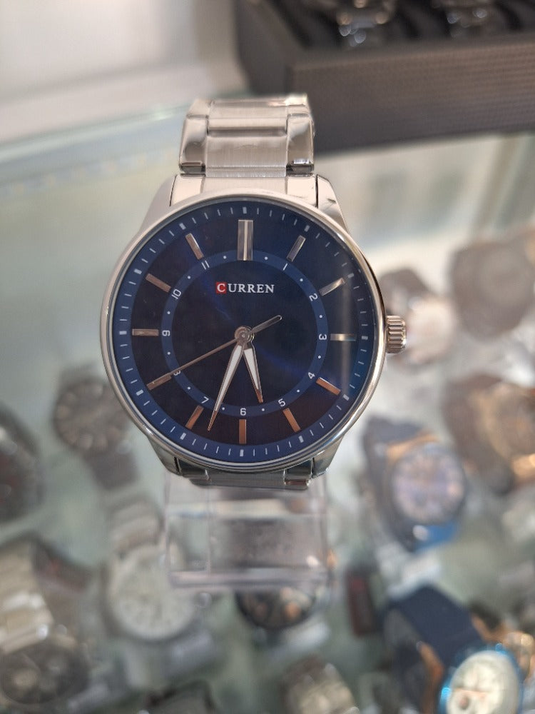 RELOJ CURREN CRUISE PLATEADO
