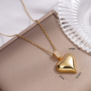 Collar Corazon Inquebrantable