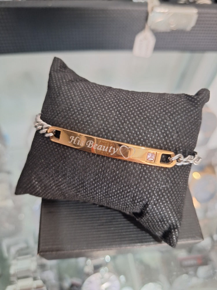 Brazalete his beauty Rose Gold