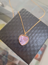 Cargar imagen en el visor de la galería, COLLAR CORAZON PURPURA
