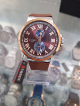 Cargar imagen en el visor de la galería, RELOJ CURREN ROMAN TIME CAFE
