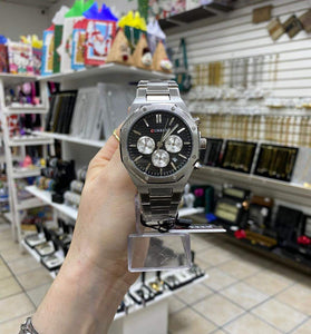 RELOJ CURREN ARMI PLATEADO