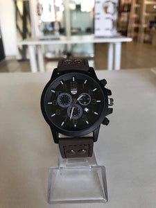 Reloj lian cafe oscuro