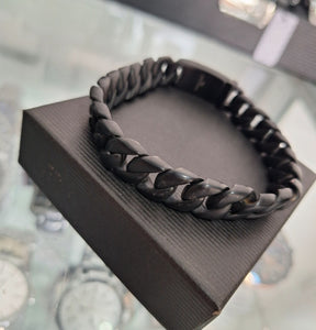 PULSERA ESCLAVA BARBADA BLACK