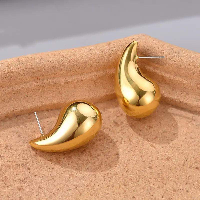 Aretes Drop Dorados