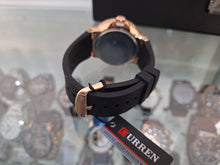 Cargar imagen en el visor de la galería, RELOJ CURREN ROMAN TIME NGO/BRONCE
