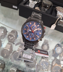 CURREN MAX NEGRO FONDO AZUL