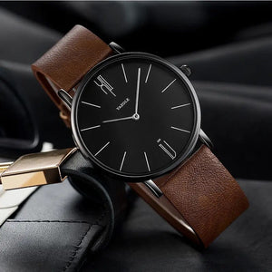 RELOJ YAZOLE 506  CAFE CARA NEGRA