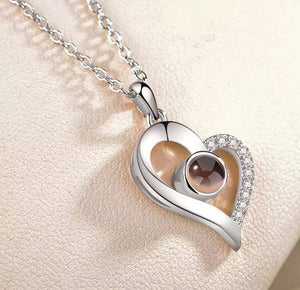 COLLAR TE AMO 100 IDIOMAS CORA/BRILLOS