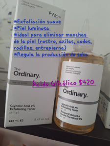 GLYCOLIC ACID 7% EXFOLIATING TONER