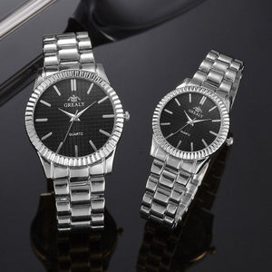 RELOJ GREALY PLATEADO