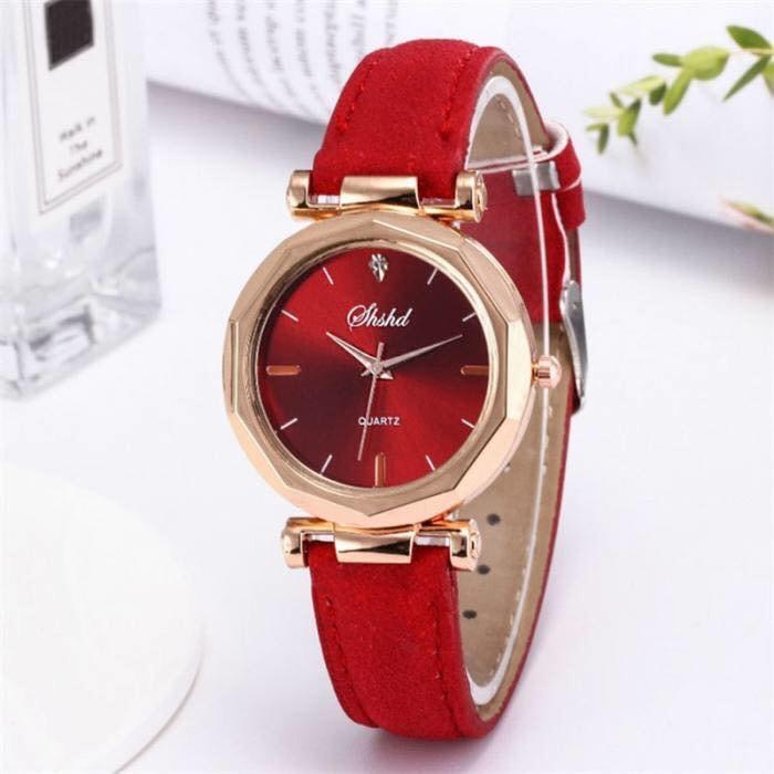 Reloj diamond rojo