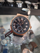 Cargar imagen en el visor de la galería, RELOJ CURREN ROMAN TIME NGO/BRONCE
