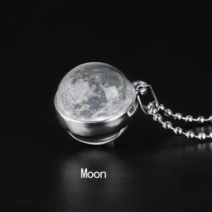 Collar Luna Cadena bolitas