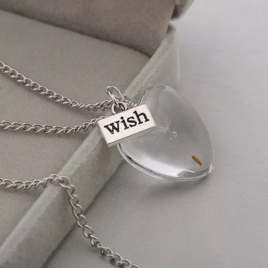 COLLAR DIENTE DE LEON CORAZON