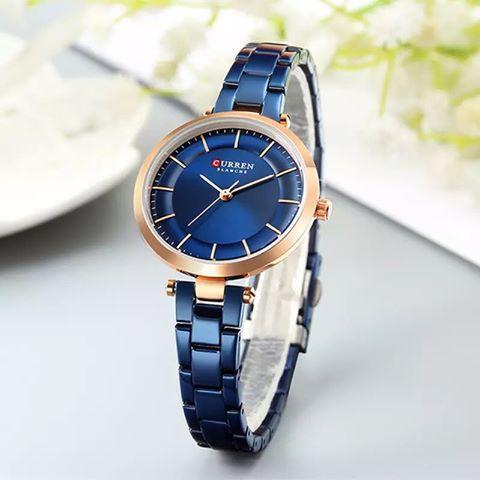RELOJ CURREN MOONSTONE AZUL MUJER