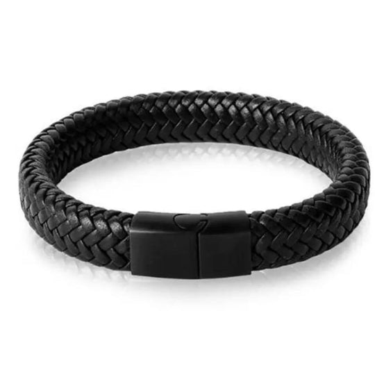 PULSERA TRENZADA CON BROCHE