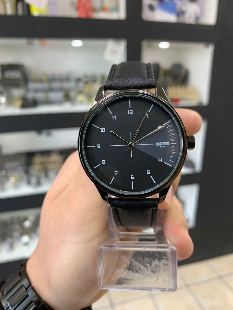 RELOJ YAZOLE 502 NEGRO