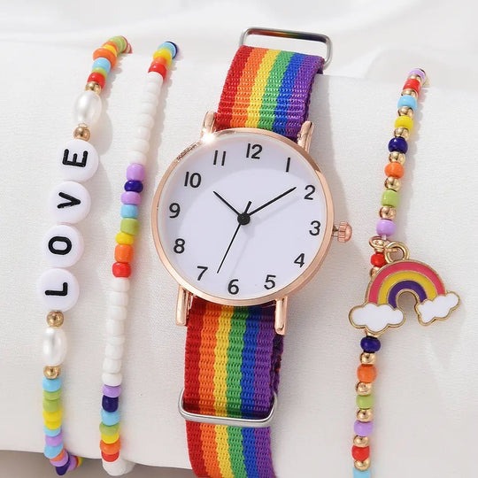 RELOJ BANDERA COLORES