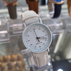 RELOJ CAKE BLANCO
