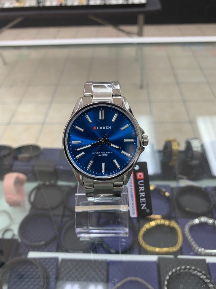 RELOJ CURREN LUMINOUS SILVER