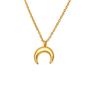 COLLAR ACERO LUNA MENGUANTE