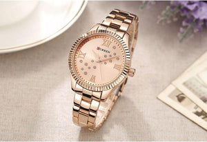 RELOJ CURREN STAR ROSE GOLD