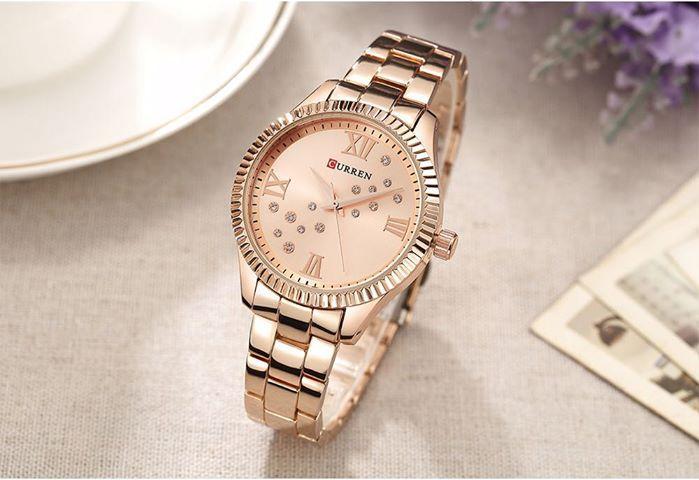 RELOJ CURREN STAR ROSE GOLD