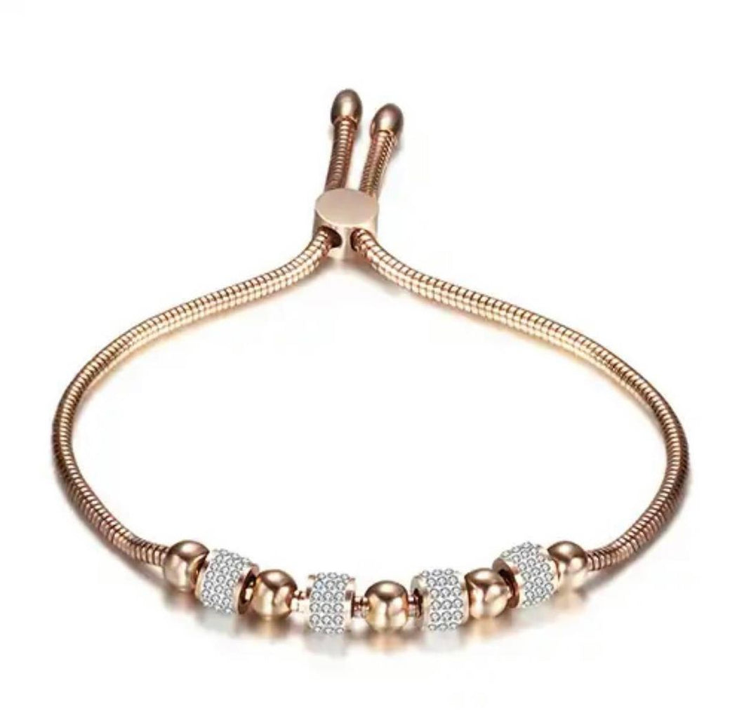 Pulsera Panda Brillos Rose