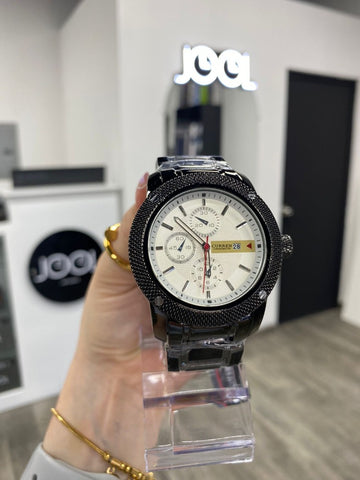RELOJ CURREN ROS BLANCO