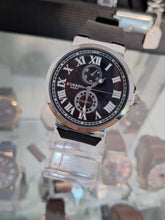 Cargar imagen en el visor de la galería, RELOJ CURREN ROMAN TIME NGO/PLA F/NGO
