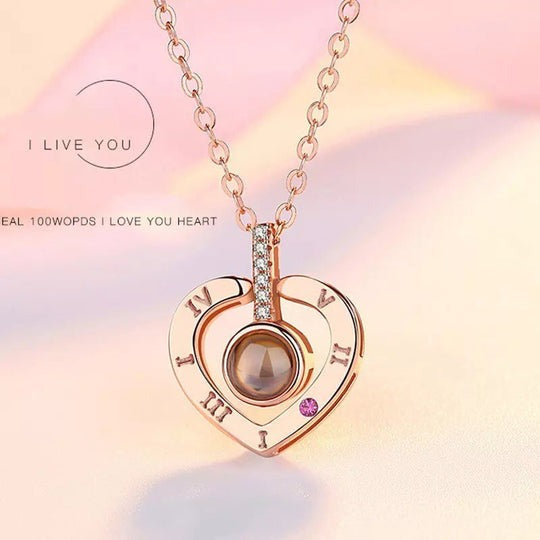 COLLAR TE AMO 100 IDIOMAS CORA/ROMANOS