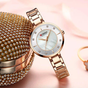 RELOJ CURREN MARBLING ROSE GOLD