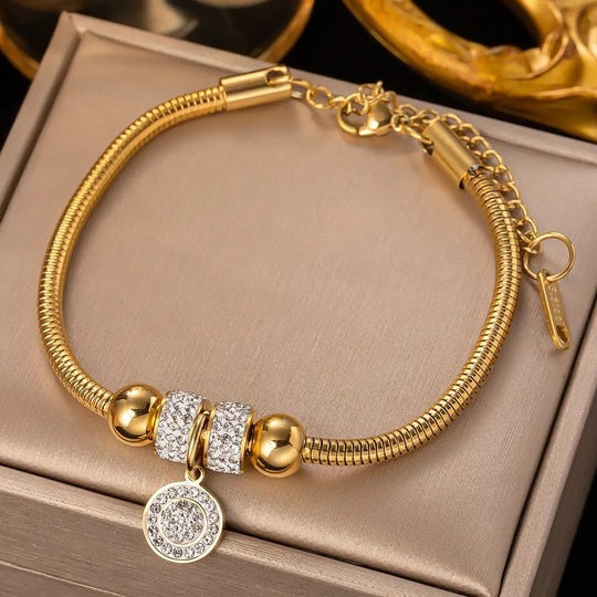 PULSERA COIL PIEDRA