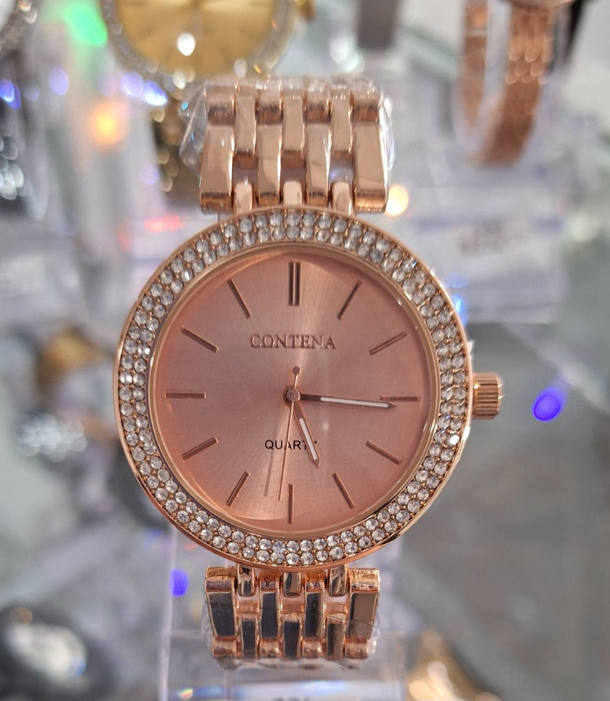 Reloj Contena Rose Gold