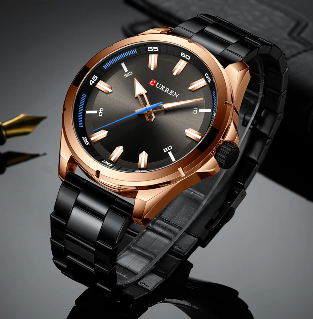 Reloj Curren Infinity Negro-Bronce