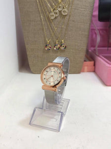 RELOJ METALICO MUJER 10