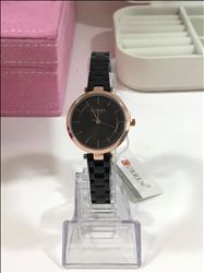 RELOJ CURREN MOONSTONE NEGRO MUJER