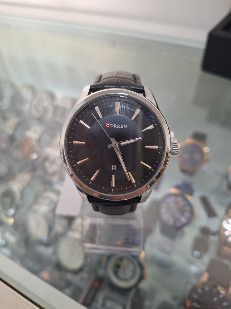 RELOJ CURREN DYNAMO NEGRO