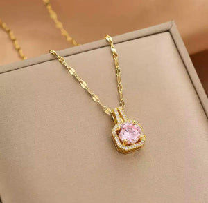 COLLAR PRISMA ROSA