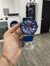 Cargar imagen en el visor de la galería, RELOJ CURREN ROMAN TIME AZUL
