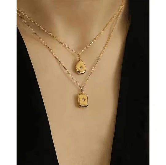 Collar Estrella En Bloque