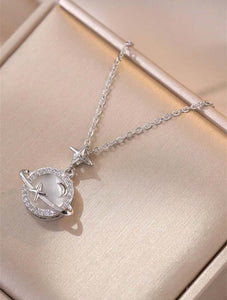 Collar Acero Saturno