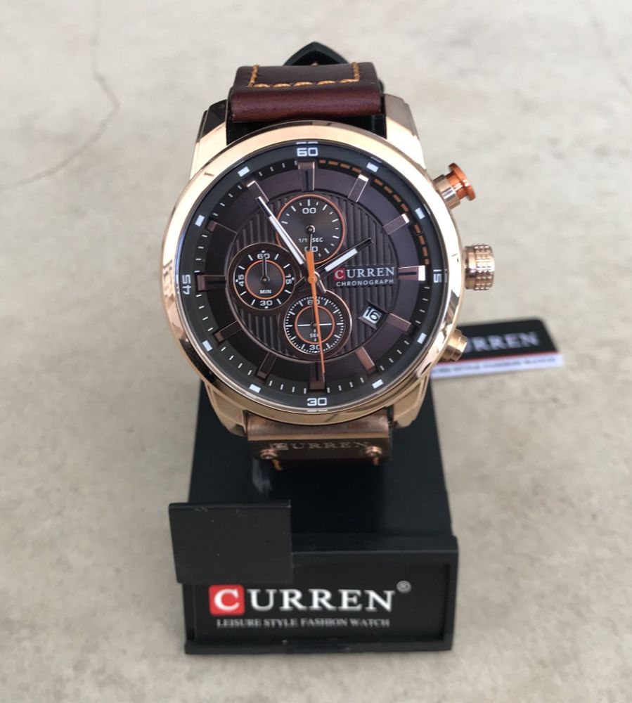 Reloj Curren Century Cafe Oscuro